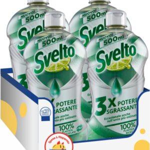 SVELTO Concentrated lemon dishwashing detergent - Effective cleaning and fresh scent