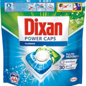 Dixan Power Caps Classic, Washing Machine Detergent in Capsules, Pack of 44 PCS