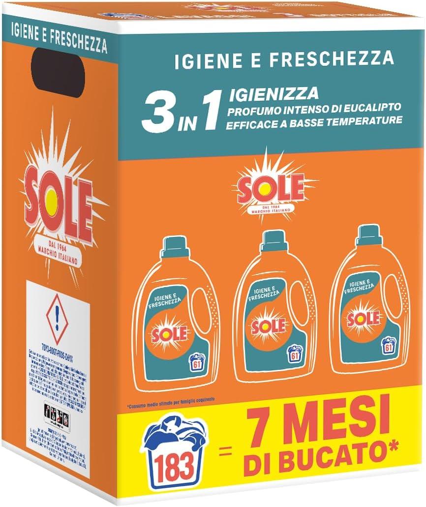 sole Washing Machine Detergent Hygiene and Freshness 183 Washes