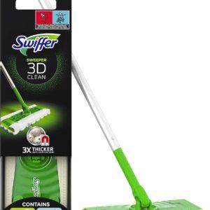 SWIFFER 3D Broom and Flooring Cleaner